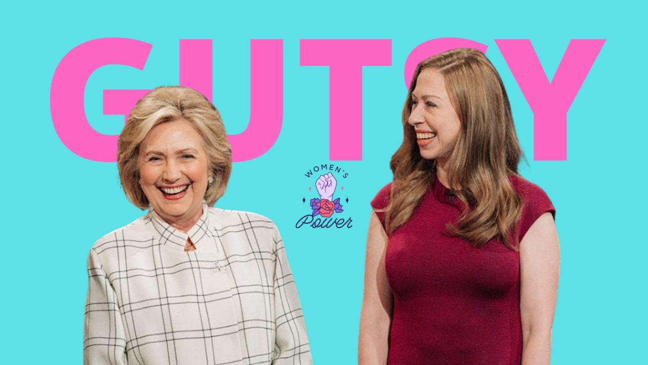 Former First Lady Hillary Clinton and her daughter Chelsea, star in "Gutsy", an eight-part documentary on Apple TV+ in September.