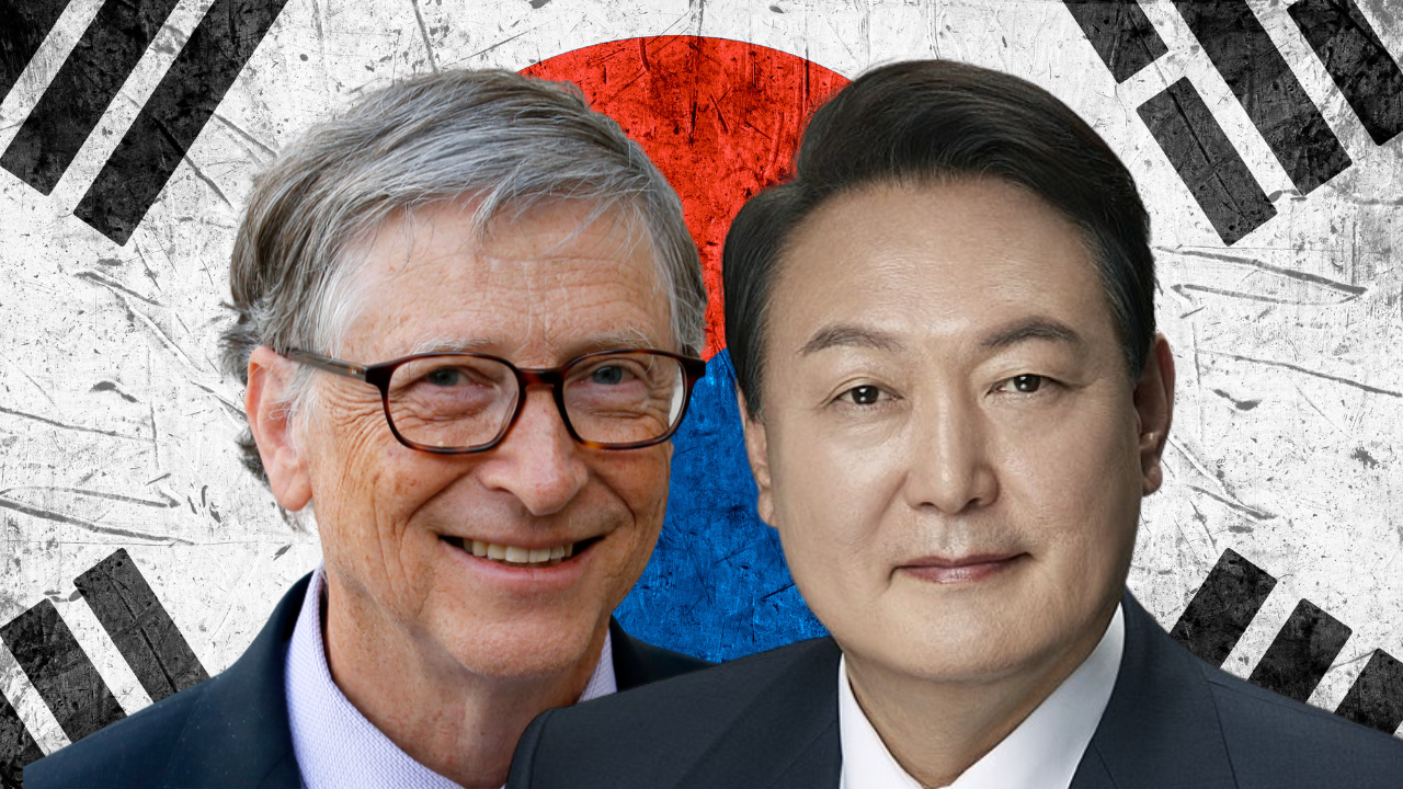 Bill Gates, vaccine advocate, farmer, and nuclear reactor businessman, will meet South Korea's President Yoon Suk-yeol to discuss vaccines, global health, and future pandemics.