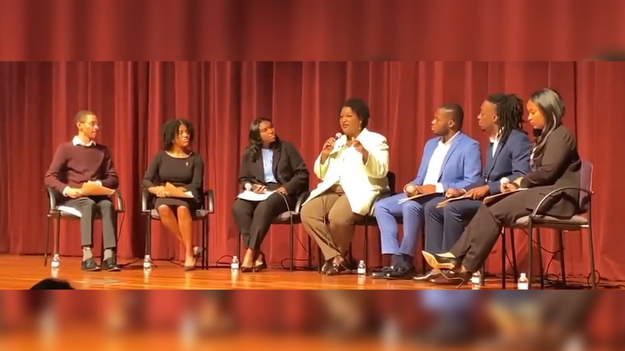 Georgia's Democrat gubernatorial candidate Stacey Abrams said a six weeks old fetus does not have a heartbeat and is a "manufactured" sound.